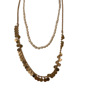 516. Anita K Pearl Pilgrim necklace